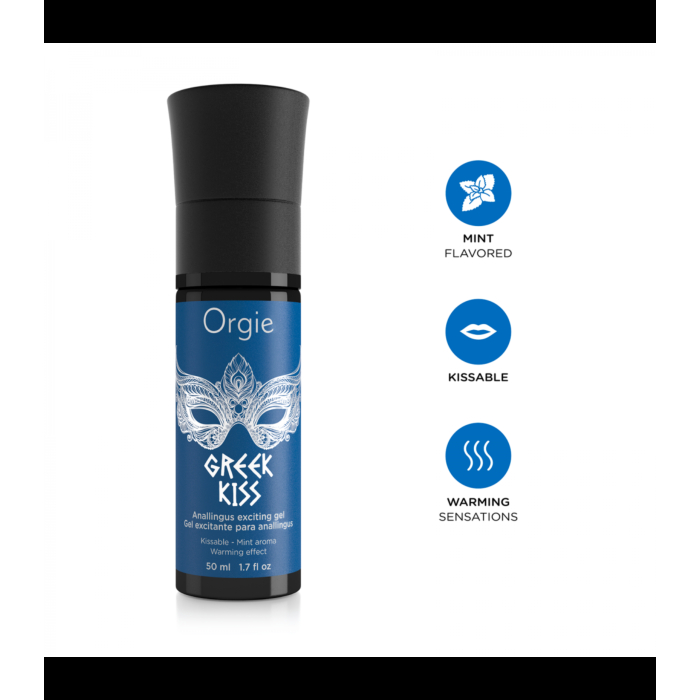 Διεγερτικό Τζελ πρωκτού Orgie Greek Kiss 50ml – Sensual Greek Pleasure