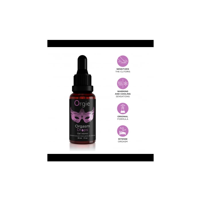 Διεγερετικές Σταγόνες Κλειτορίδας Orgie Orgasm Drops 30ml