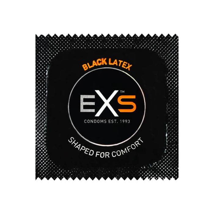 Προφυλακτικό EXS Black Latex 1 τεμάχιο