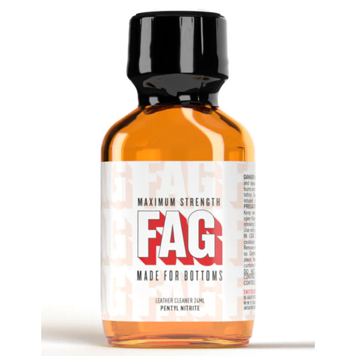Leather Cleaner Poppers Fag Amyl & Propyl 24ml