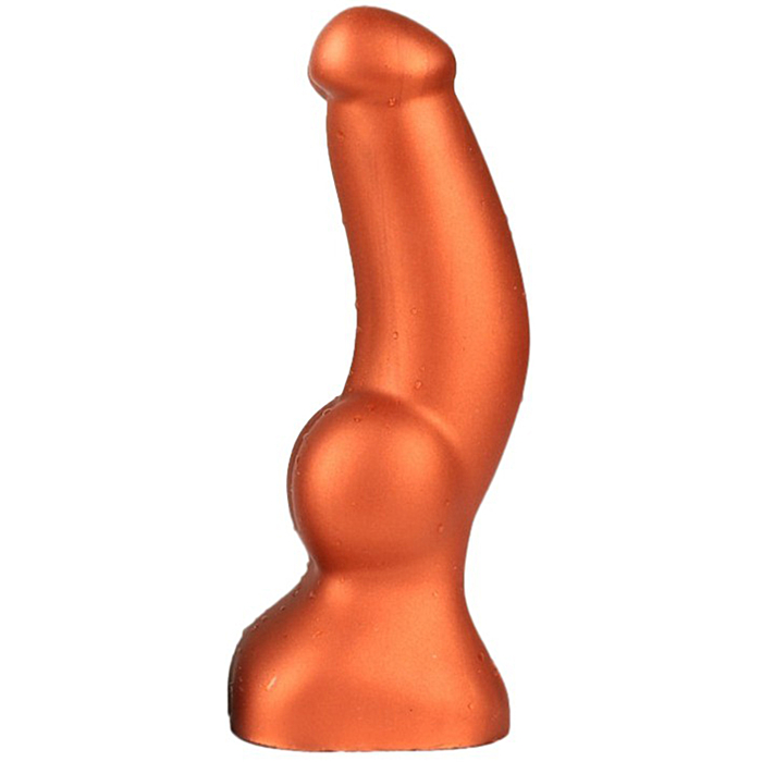 Μη Ρεαλιστικό Ομοίωμα Πέους Σιλικόνης Wof Dildo 13 x 4.5 cm - Orange