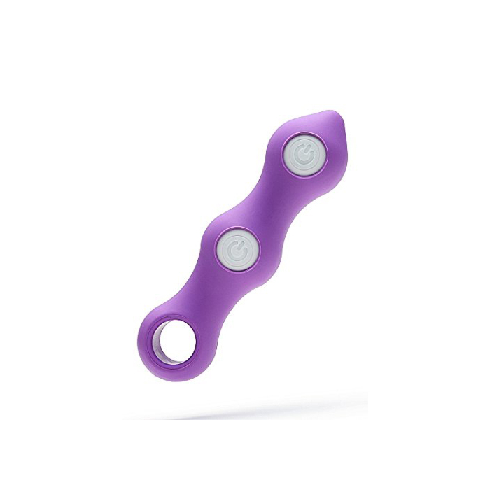 Δονητής με 2 μπάλες-VI-BO Stick Orb Purple