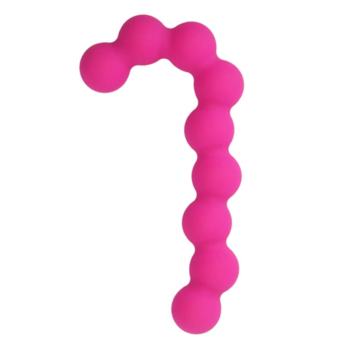 SEE YOU CANDY CANE ANAL BEADS FUCHSIA