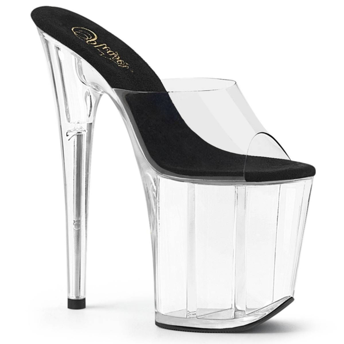 Extreme Platform Heels FLAMINGO-801 - Clear