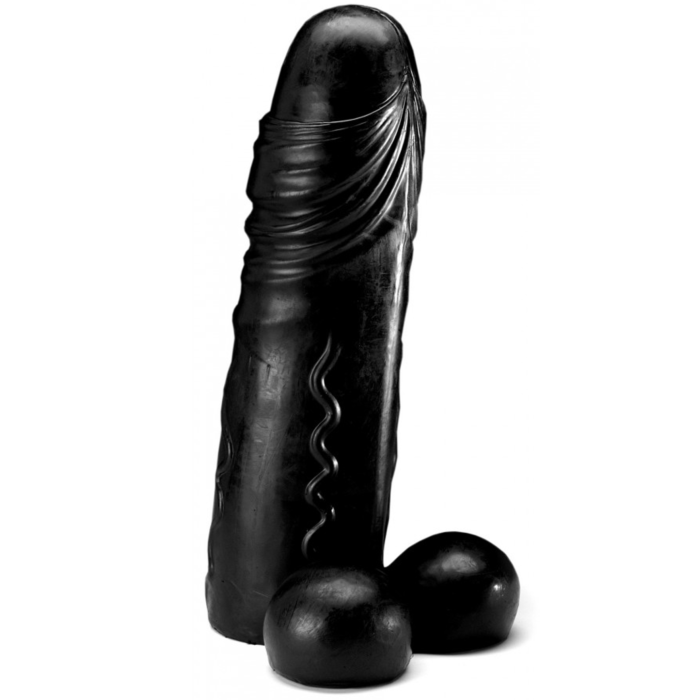 XXL Ρεαλιστικό Ομοίωμα Πέους Βινυλίου Foreskin Dildo 56 x 17 cm - HardToys