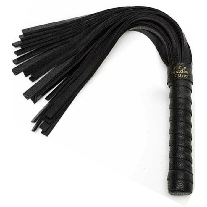 Bound to You Small Flogger - Black