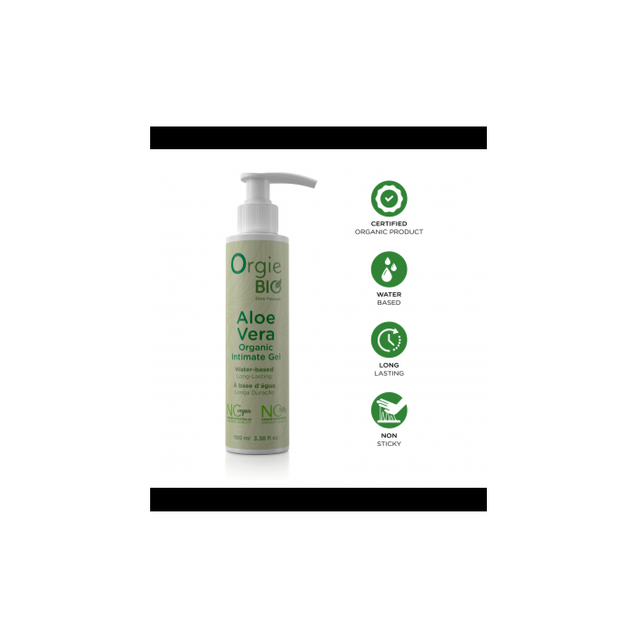 ORGIE BIO – ALOE VERA ORGANIC INTIMATE GEL 100ml