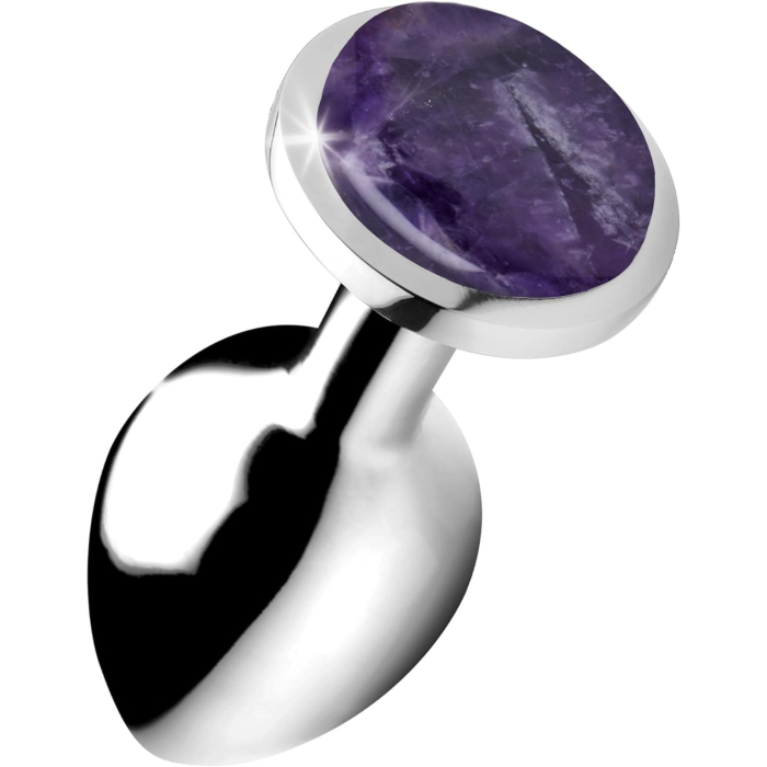 XR Brands Gemstones Amethyst Gem Medium Anal Plug