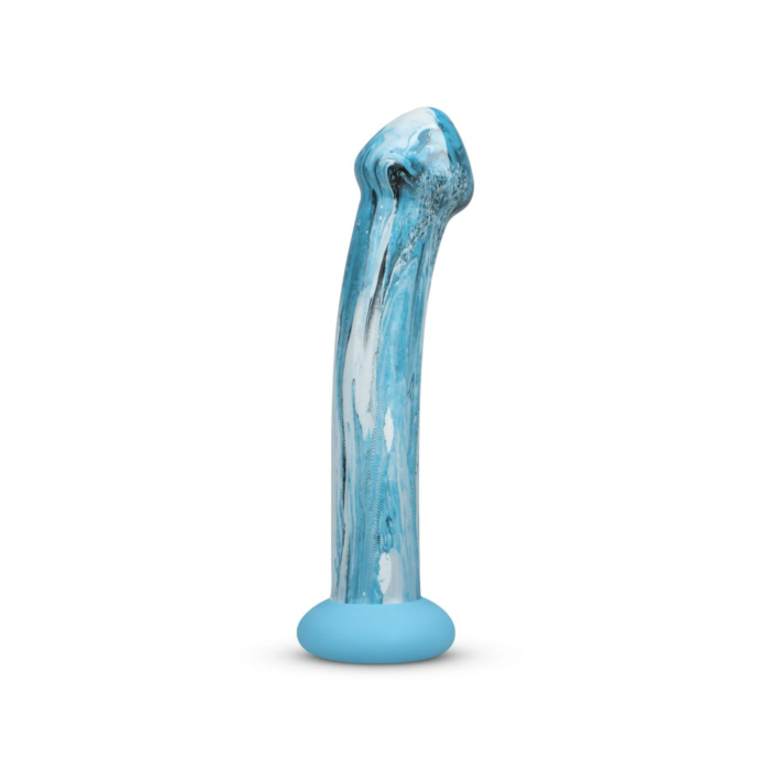 Γυάλινο Ομοίωμα Πέους Ocean Ripple Glass Dildo - Gildo