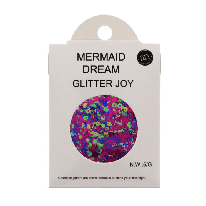 Mermaid Dream - Assorted Design Glitter for Skin, Hair & Nails