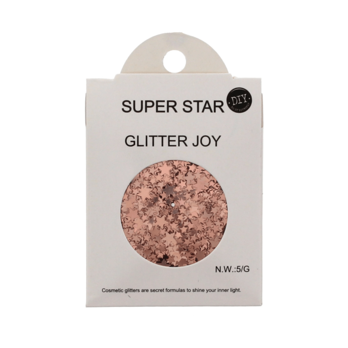 Super Star - Assorted Design Glitter for Skin, Hair & Nails