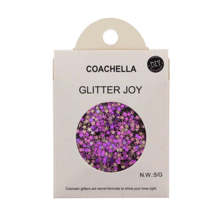 Coachella - Assorted Design Glitter for Skin, Hair & Nails