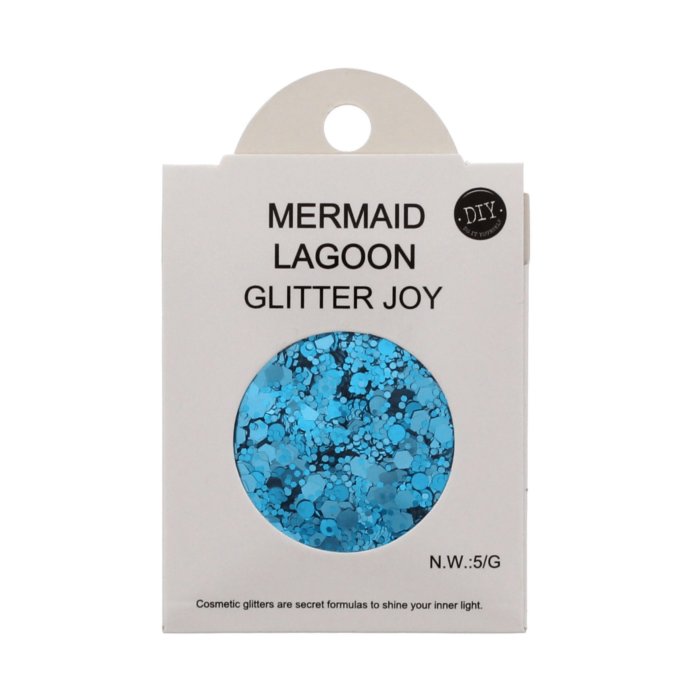 Mermaid Lagoon - Assorted Design Glitter for Skin, Hair & Nails