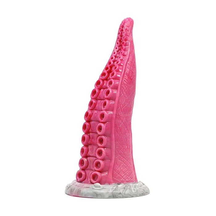 XXL Μη Ρεαλιστικό Ομοίωμα Πέους Σιλικόνης Monster Dildo Korong 21 x 6cm - Ροζ