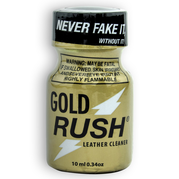 Leather Cleaner Poppers Gold Rush 10ml