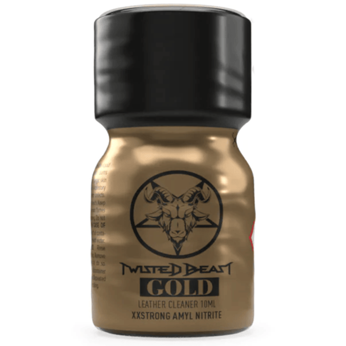 Leather Cleaner Poppers Twisted Beast 10ml Gold XXStrong