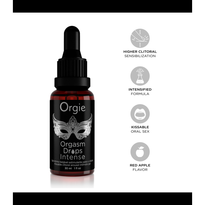 Διεγερτικό Gel Κλειτορίδας Orgasm Drops Intense 30 ml