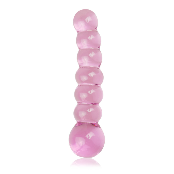 Γυάλινες πρωκτικές μπίλιες Glass Romance pink Love toy 