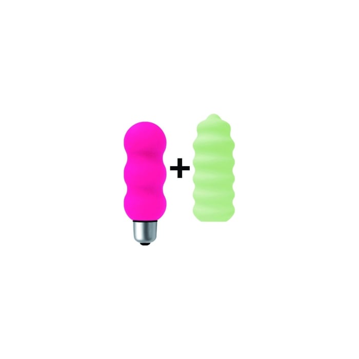 JoyDivision Joystick Gyro Mini Vibrator Bullet Pink / Pistachio