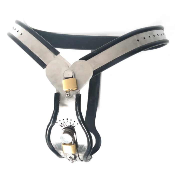 Heart Belt Female Chastity With Ass Hole 