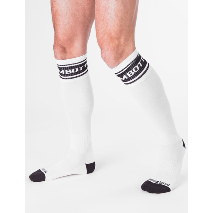 IDENTITY FOOTBALL SOCKS BOTTOM - WHITE 