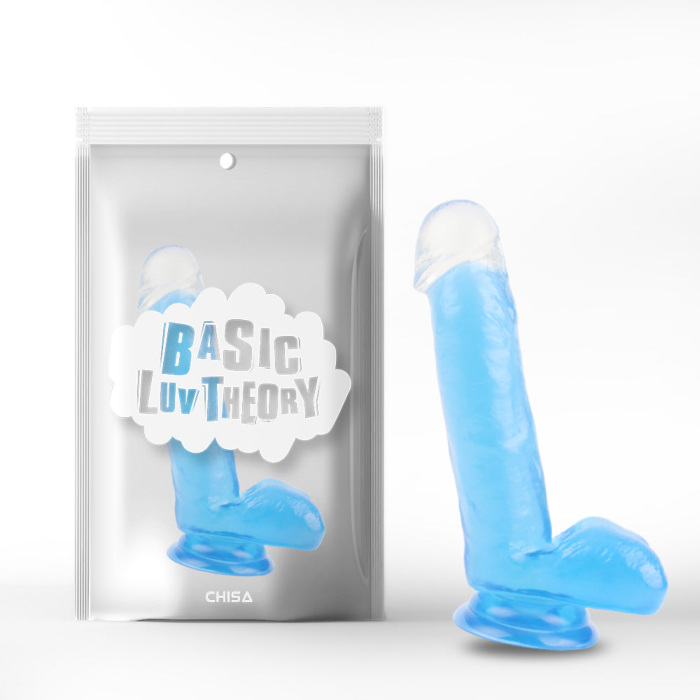Sensual Thrill Realistic Dildo 17.7 cm Blue