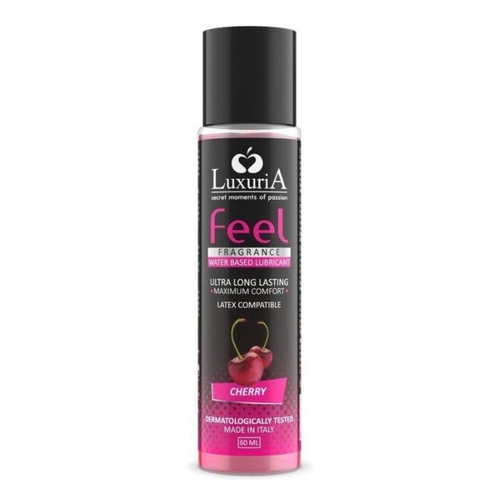 Luxuria Feel Long Lasting Water Based Lube Cherry 60 ml