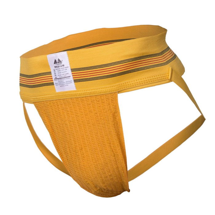 Jockstrap 3" Yellow