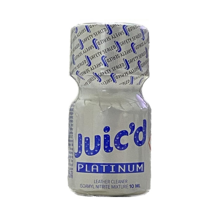 Leather Cleaner Poppers Juic’d Platinum 10ml amyl