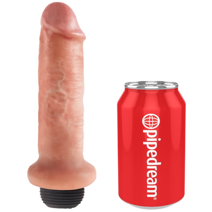 Ομοίωμα που εκσπερματίζει 15,5 εκ King Cock Squirting