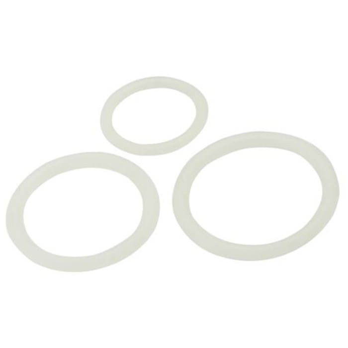 Δαχτυλίδια Πέους Σιλικόνης Timeless Cock Rings (3 pcs, Λευκά) - Toyz4Lovers