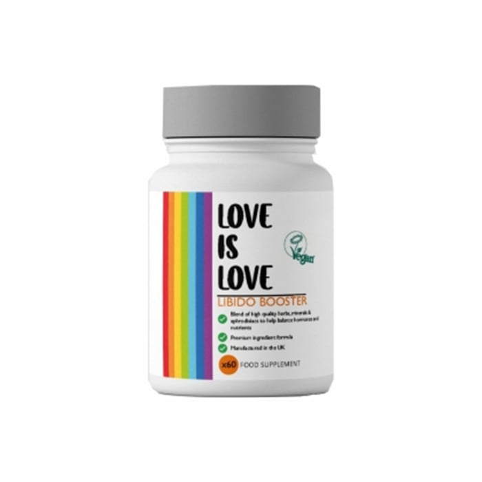 Διεγερτικά Φυτικά Χάπια για Γυναίκες Love is Love Libido Booster Capsules