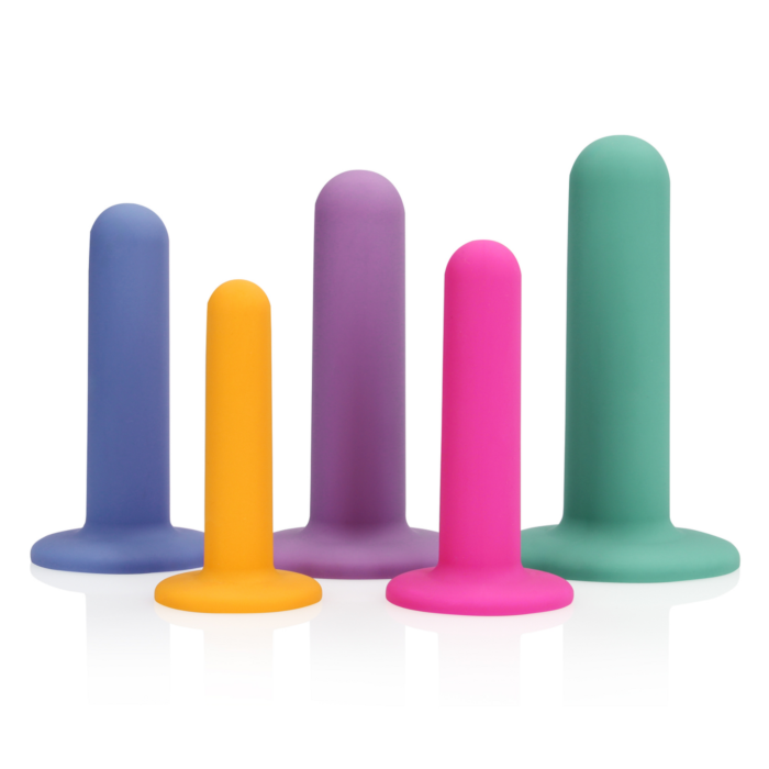 Silicone Anal Dilator Set - Multicolor