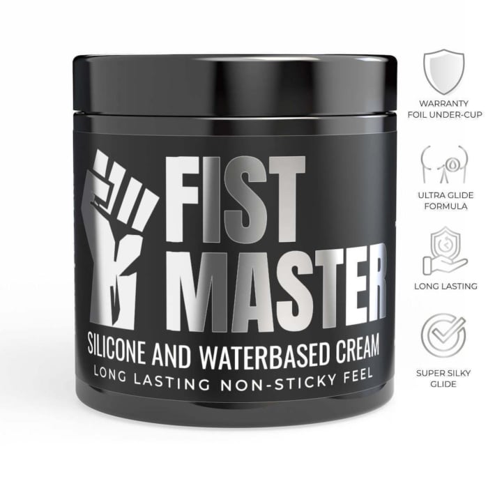 Lubricant Anal Fist Master Silicone - Water Cream 500ml