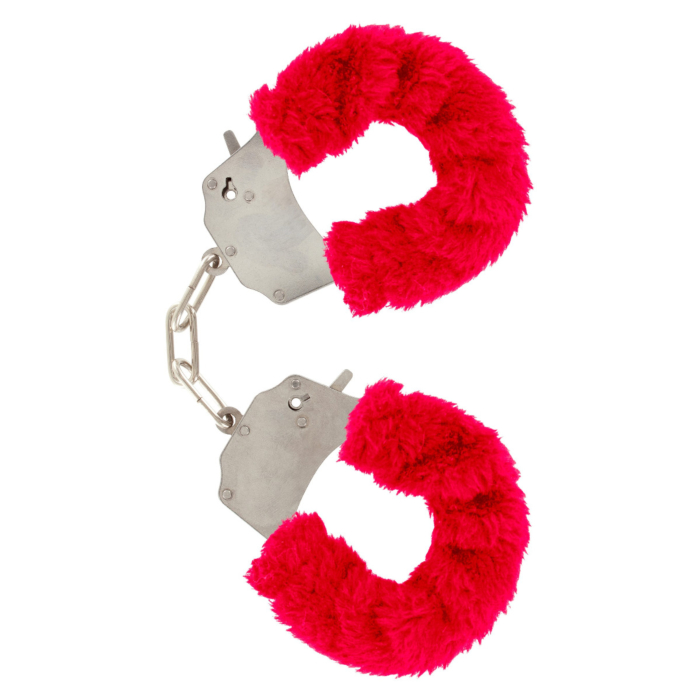 Furry Fun Cuffs - Red