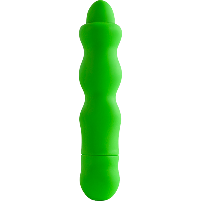 Δονητής Σιλικόνης Frenzy Vibrator με 10 Δυναμικούς Ρυθμούς (Πράσινος) - Dream Toys