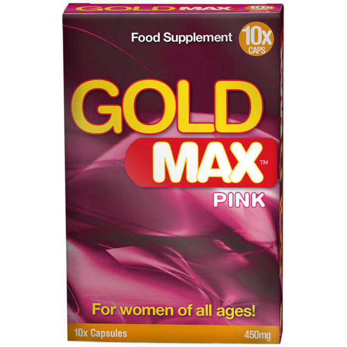 Φυτικά Ισχυρά Γυναικεία Διεγερτικά Χάπια GoldMAX 450mg (10 pcs)