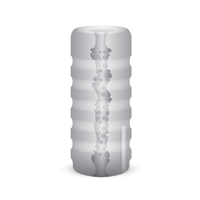 Zolo Girlfriend Squeezable Vibrating Αυνανιστήρι λευκό