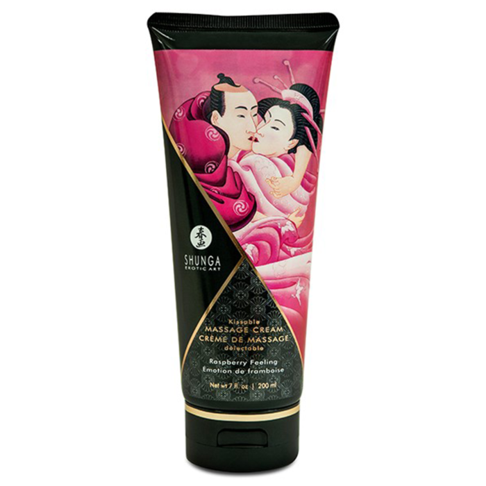 Κρέμα Μασάζ Γεύση Φράουλα Kissable 200ml