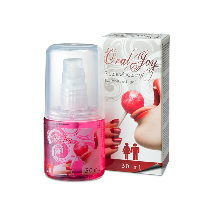 Oral Joy με Γεύση Φράουλα 30ml - Gel για Στοματικό Sex