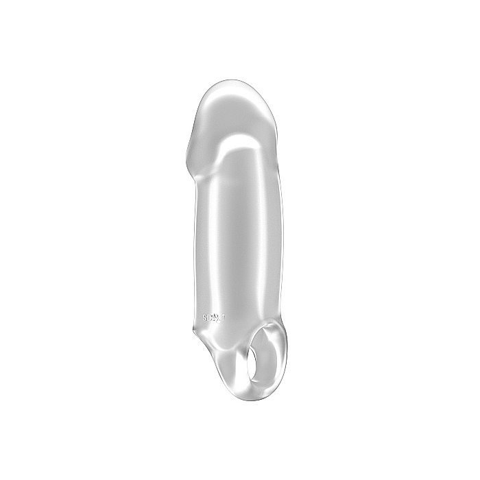Προέκταση Πέους Sono Stretchy Thick Penis Extension (Ημιδιαφανής) - Shots Media
