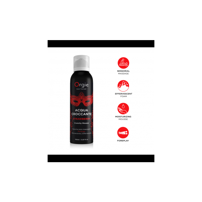 Orgie Acqua Crocante Strawberry Foam 150ml