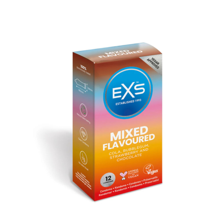 Προφυλακτικά EXS Mixed Flavoured 12 Pack