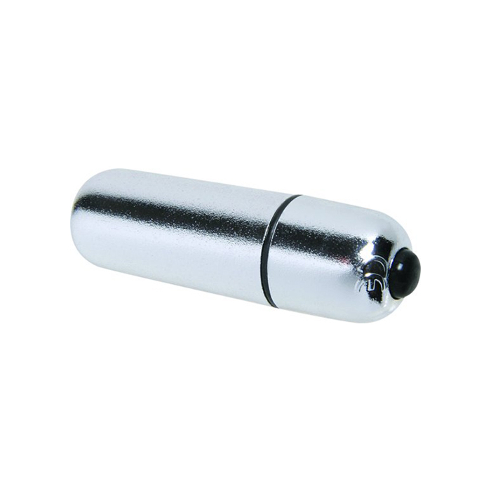 Ασημένιος Αδιάβροχος Δονητής Bullet BMS 6.3 εκ 1 τμχ.