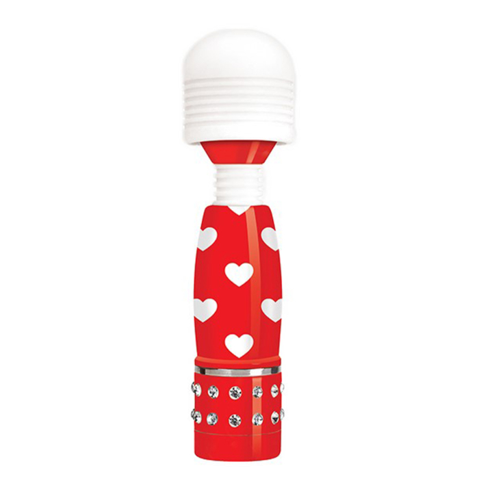 Mini Κόκκινος Δονητής 10cm-  Bodywand Heartbreaker Mini Body Wand 