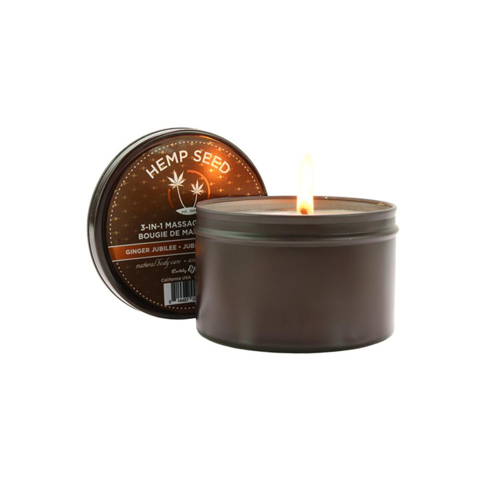 Κερί για Μασάζ Ginger Earthly Body 