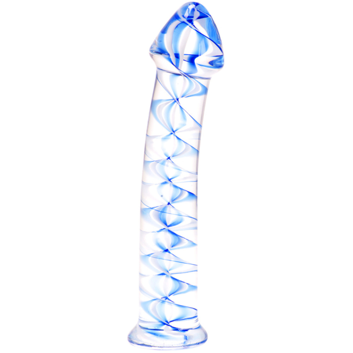 Kinx Spiraled Ice Gspot Teaser Dildo Ice OS
