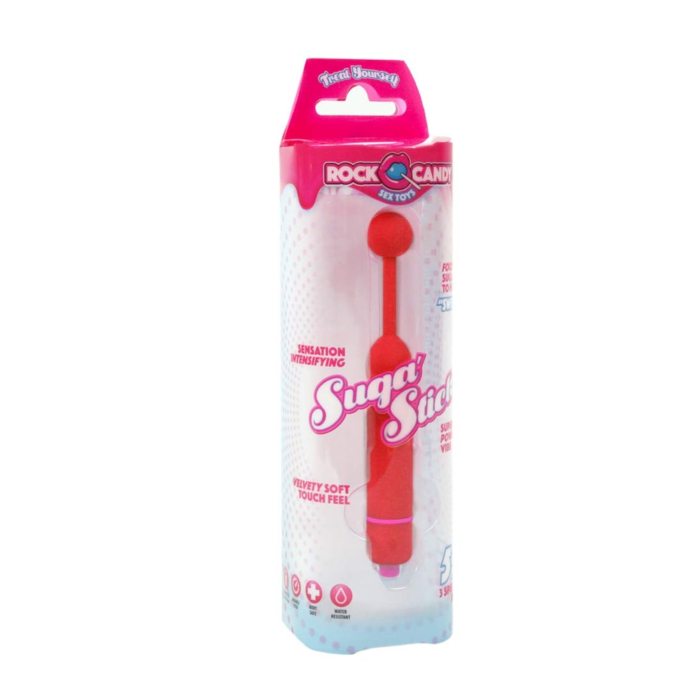 Κόκκινος Δονητής Rock Candy Suga Stick 14 εκ.