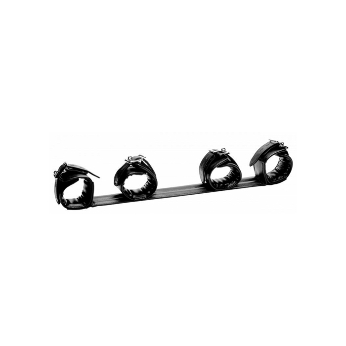 Rouge Garments Adjustable Leg Spreader Bar Black Os