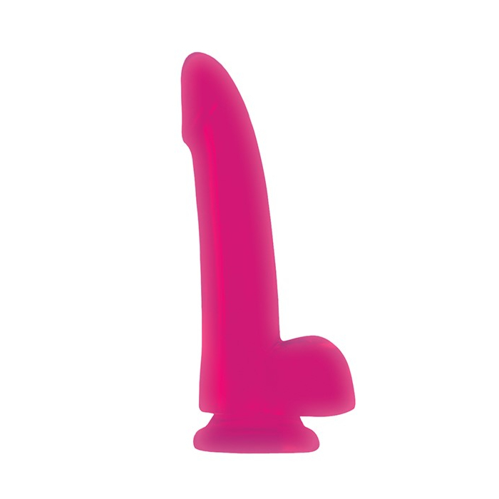 Ομοίωμα Πέους Jelly Rancher Smooth Rider Dildo 15 cm (Ροζ) - NS Novelties